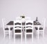 Dining table with turned legs 160x90cm