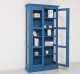 Glass display case, 2 doors with Cremone