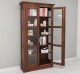 Glass display case, 2 doors with Cremone