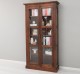 Glass display case, 2 doors with Cremone