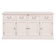4-door sideboard, 4 drawers, BAS