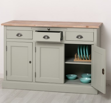 Buffet with 3 doors and 3 drawers, BAS