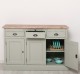 Buffet with 3 doors and 3 drawers, BAS
