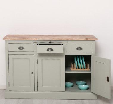 Buffet with 3 doors and 3 drawers, BAS
