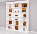 Triple Bookcase type 2, Directoire Collection
