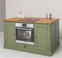 Multifunctional Kitchen Island- top pine