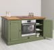 Multifunctional Kitchen Island- top pine