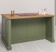 Multifunctional Kitchen Island- top pine