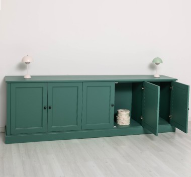 Bookcase with TV space BAS
