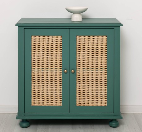 Rattan Cabinet with 2 doors