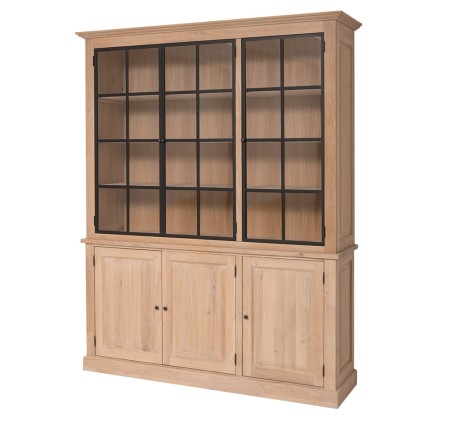 Elegant Oak Display Cabinet...