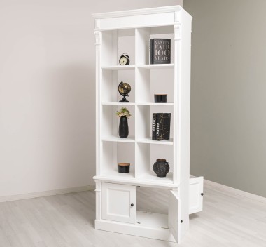 Space divider bookcase, Directoire Collection