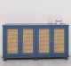 Rattan Cabinet with 4 doors