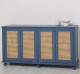 Rattan Cabinet with 4 doors