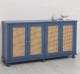 Rattan Cabinet with 4 doors