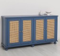 Rattan Cabinet with 4 doors