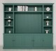 Bookcase with TV space BAS+SUP