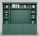Bookcase with TV space BAS+SUP