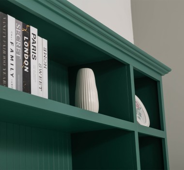 Bookcase with TV space BAS+SUP