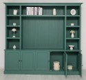 Bookcase with TV space BAS+SUP