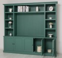 Bookcase with TV space BAS+SUP