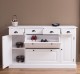 Hallway chest of drawers with 2 + 2 doors and 4 drawers