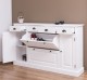 Hallway chest of drawers with 2 + 2 doors and 4 drawers