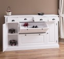 Hallway chest of drawers with 2 + 2 doors and 4 drawers