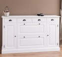 Hallway chest of drawers with 2 + 2 doors and 4 drawers