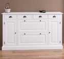 Hallway chest of drawers with 2 + 2 doors and 4 drawers