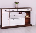 Hallway chest of drawers with 2 + 2 doors and 4 drawers
