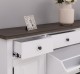 Hallway chest of drawers with 2 + 2 doors and 4 drawers