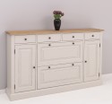 Hallway chest of drawers with 2 + 2 doors and 4 drawers