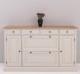Hallway chest of drawers with 2 + 2 doors and 4 drawers