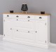 Hallway chest of drawers with 2 + 2 doors and 4 drawers