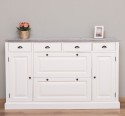 Hallway chest of drawers with 2 + 2 doors and 4 drawers
