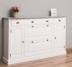 Hallway chest of drawers with 2 + 2 doors and 4 drawers