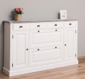 Hallway chest of drawers with 2 + 2 doors and 4 drawers