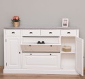Hallway chest of drawers with 2 + 2 doors and 4 drawers