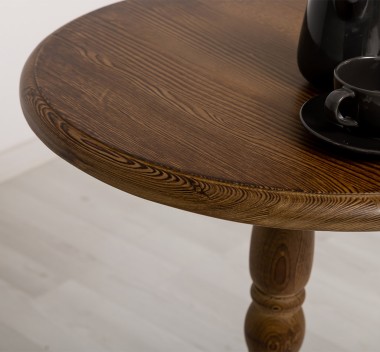 Round coffee table - Color_P084 - LACQUE & STAINED