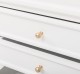 Nightstand with 5 drawers with metal rail with dimension 60x45x74 - Color_P004 - PAINT