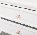 Nightstand with 5 drawers with metal rail with dimension 60x45x74 - Color_P004 - PAINT