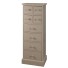 Narrow chest of drawers with 8 drawers