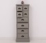 Narrow chest of drawers with 8 drawers