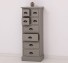 Narrow chest of drawers with 8 drawers