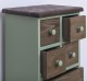 Narrow chest of drawers with 8 drawers
