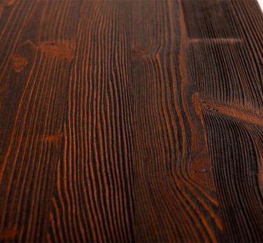 Table with metal legs with dim. 210x90x5,5 with meta legs - Color_P083 - DEEP BRUSHED