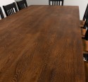 Dining table with X legs, 240x120x78 width 12 chairs - Color Top_P064_Color Corp_P003 - DOUBLE COLORED