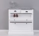 Shoe rack with 2 doors, 2 drawers - Color Top_P072 - Color Corp_P004 - DOUBLE COLORED