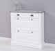 Shoe rack with 2 doors, 2 drawers - Color Top_P072 - Color Corp_P004 - DOUBLE COLORED
